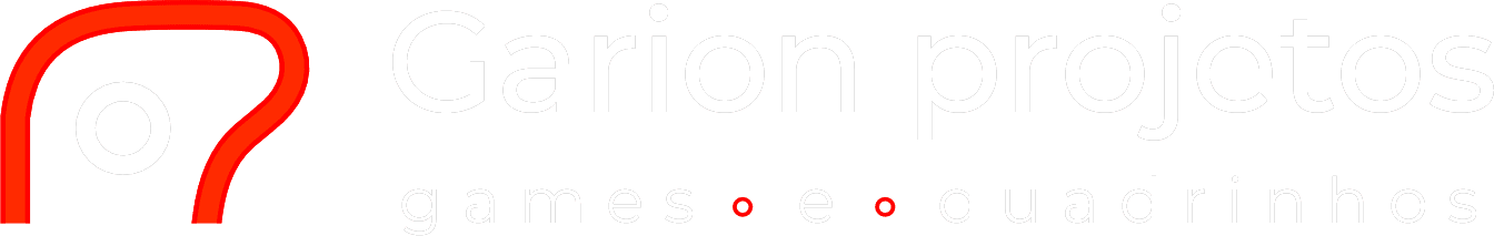 Garion Logotipo branca